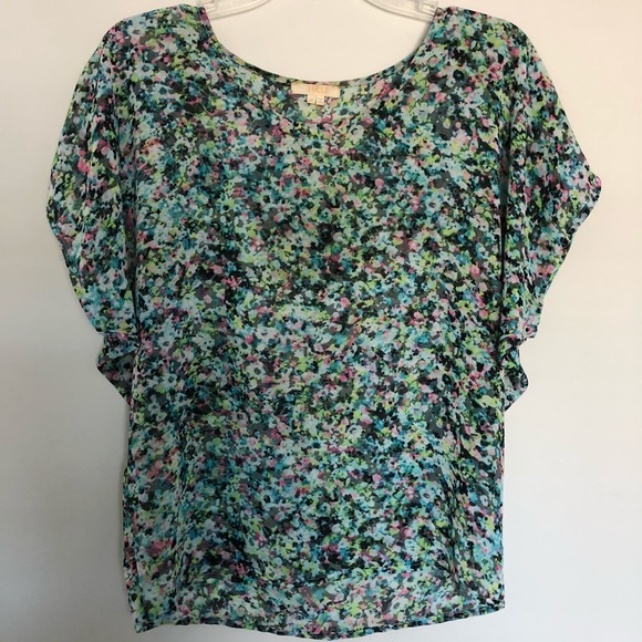 Anthropologie Tops - Tulle -Anthropologie - sheer blouse size S